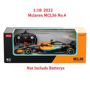 2022 Red Bull RB18 Racing RC Cars Model 1:18 2.4G Remove Controls Cars Toys DIY Label for Cars Adults